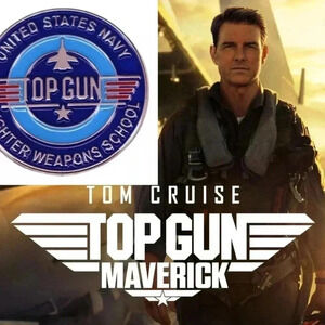 Top Gun hot Enamel Pin